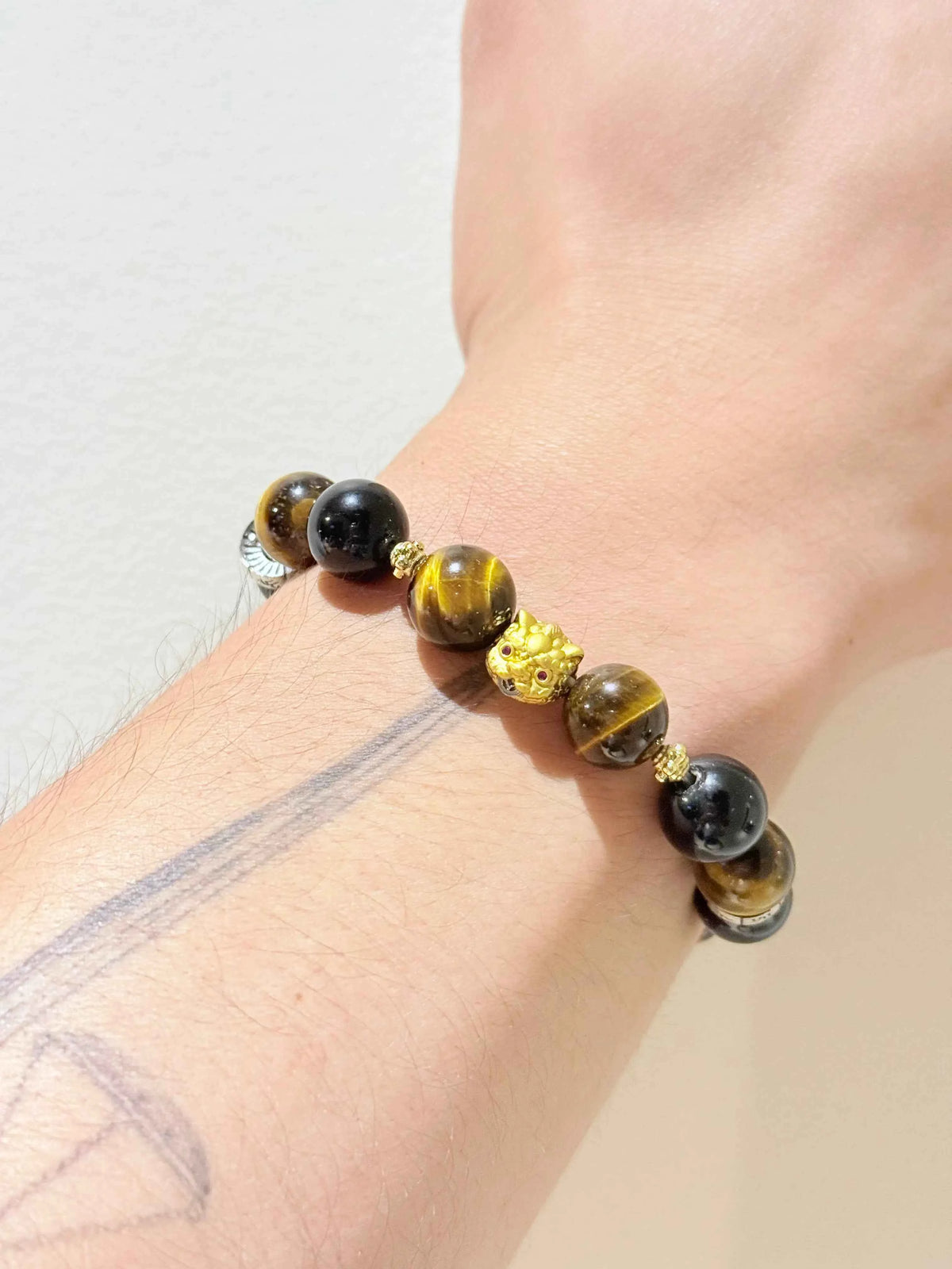 Transform Your Energy with Our Men’s Golden Tiger’s Eye Bracelet