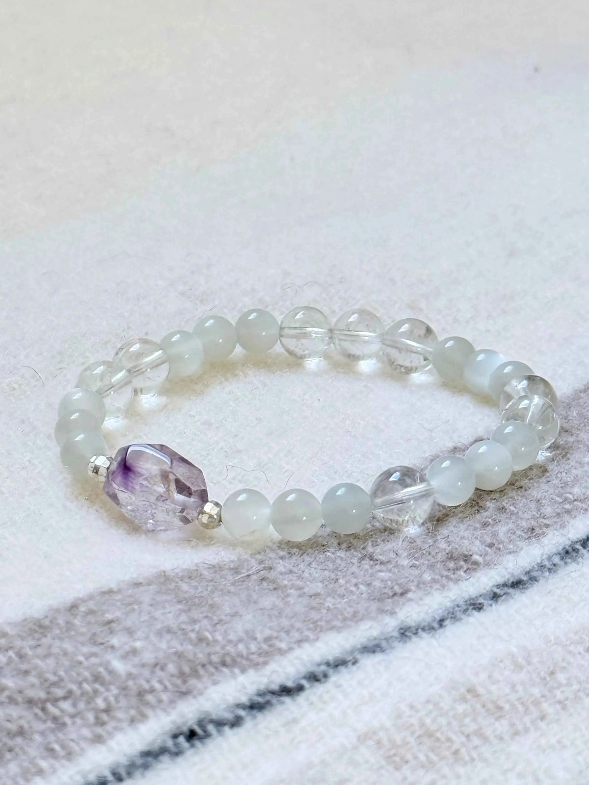Super 7 Diamond Cut, Green Aventurine and Green Moonstone DIY