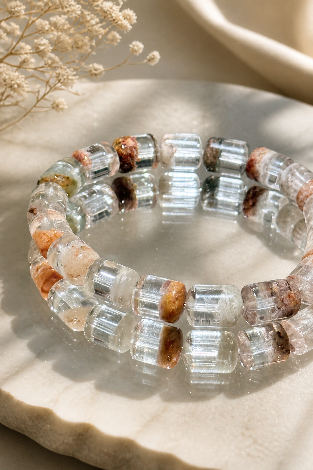 Four Seasons Phantom Quartz Bracelet