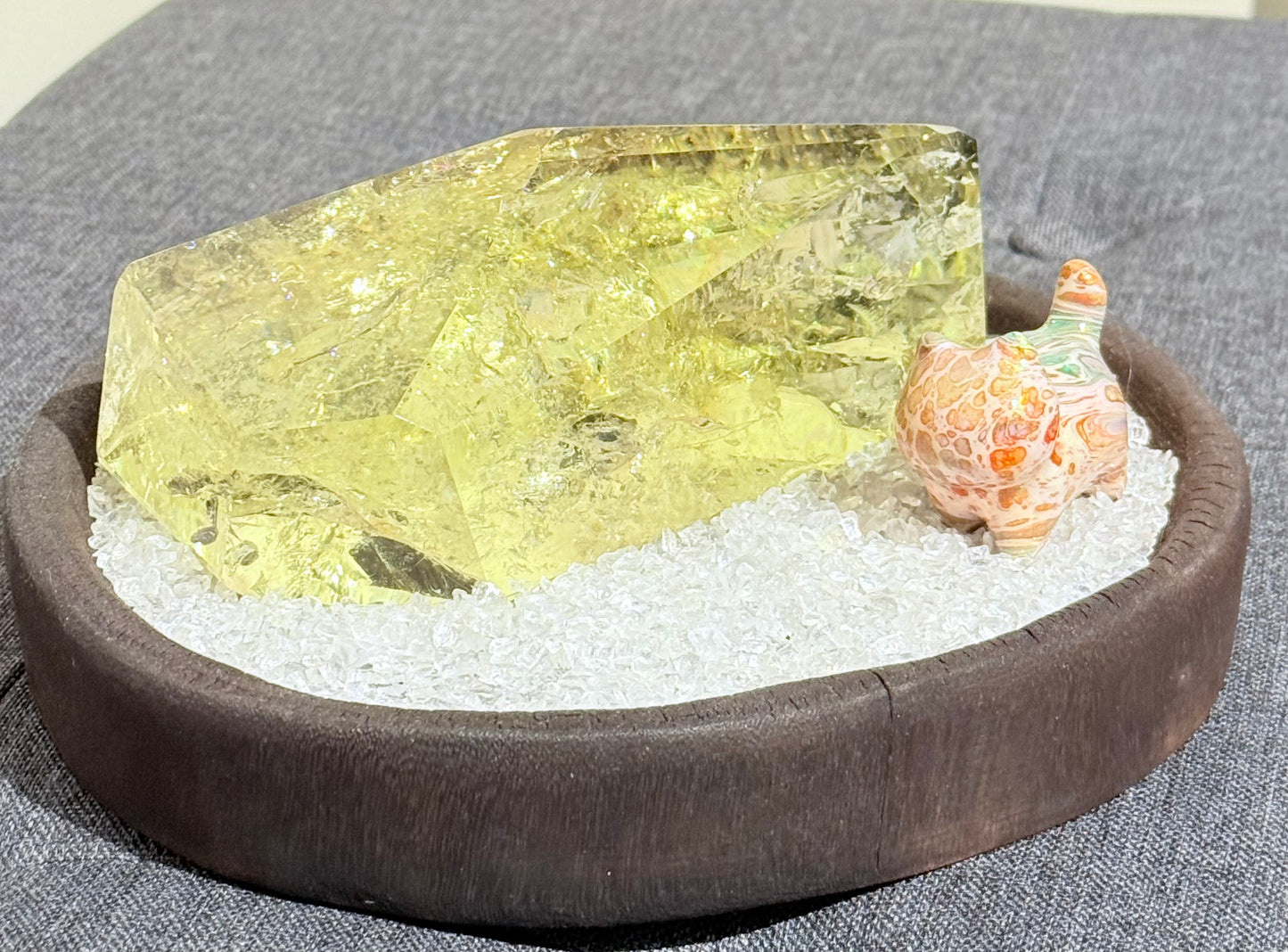 💎 Brazil Citrine Crystal Display