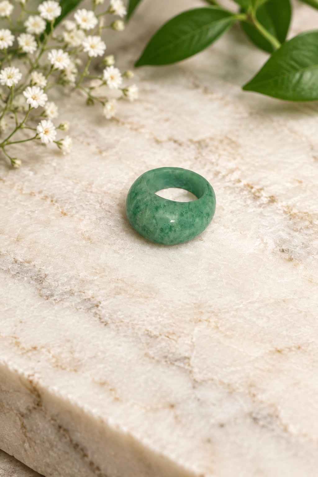 Amazonite Statement Ring
