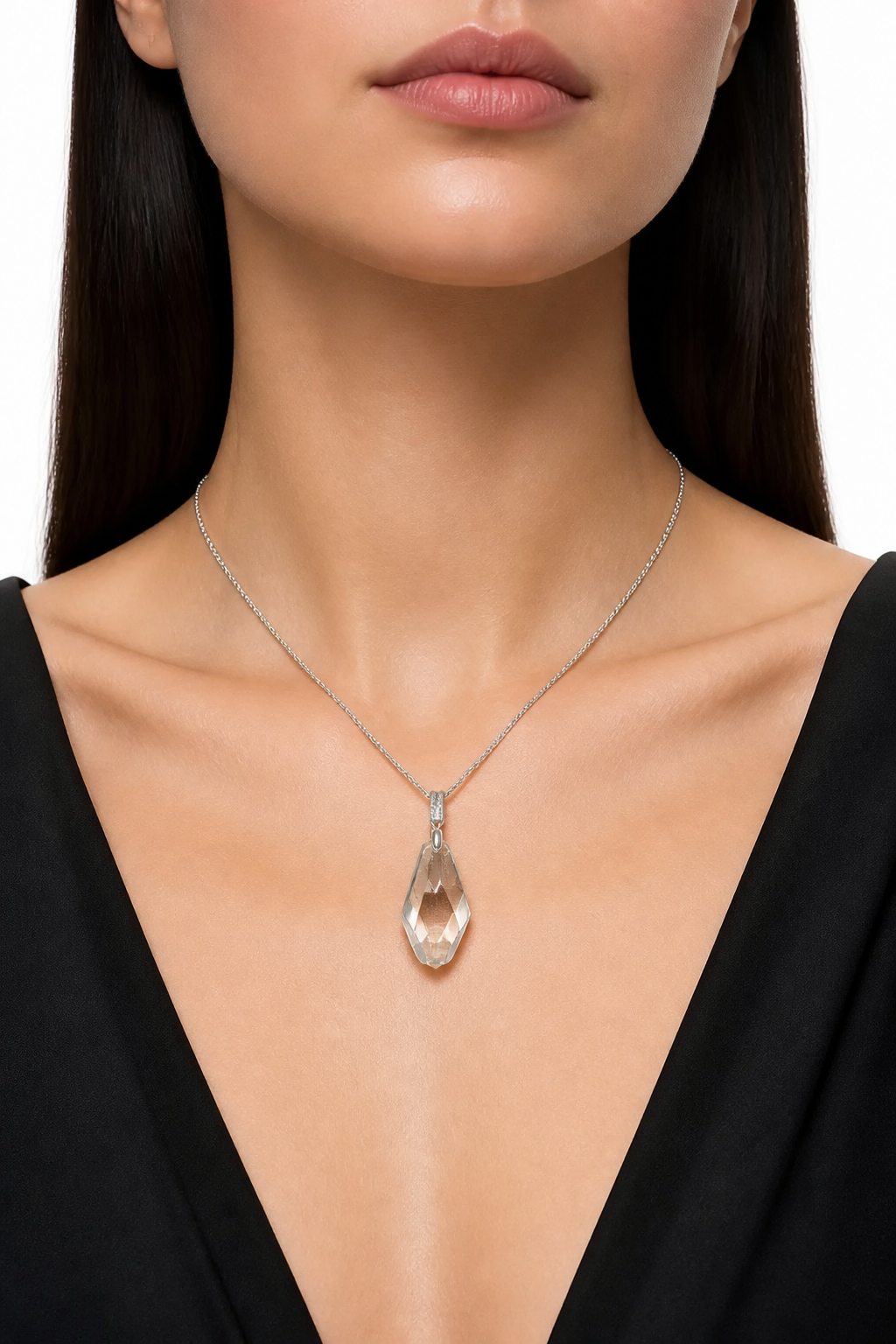Brazilian Green Quartz Pendant (Clean Body) - NekokOi