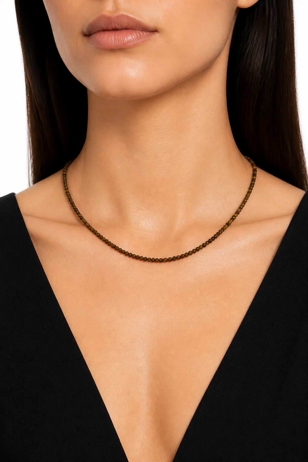 Tiger’s Eye Baby Necklace - NekokOi