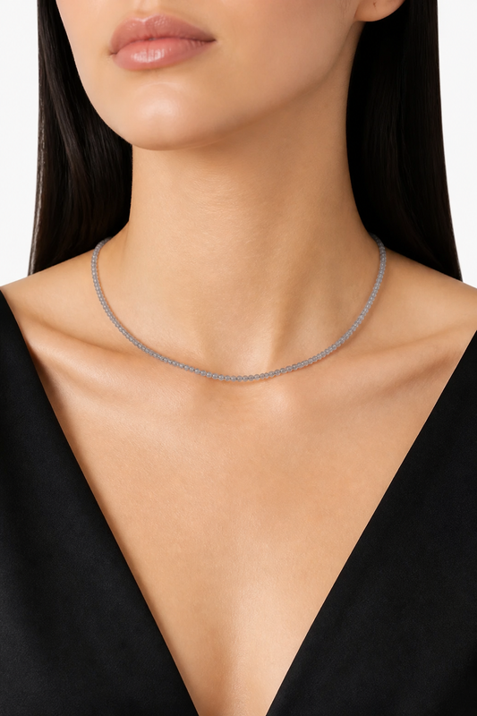Labradorite Baby Necklace - NekokOi