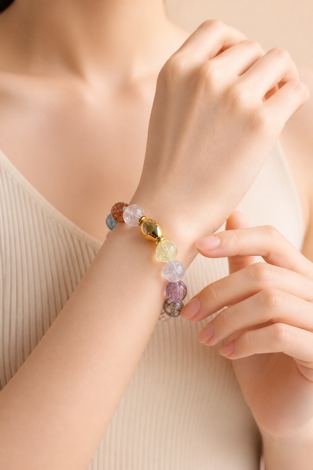 Multi-Crystal Energy Bracelet - NekokOi