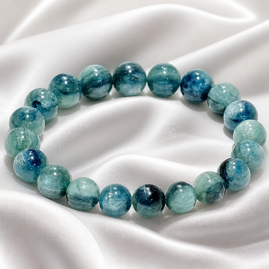 Blue-Green Kyanite Bracelet - NekokOi
