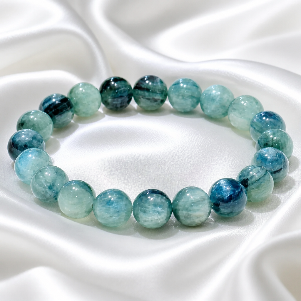 Blue-Green Kyanite Bracelet - NekokOi