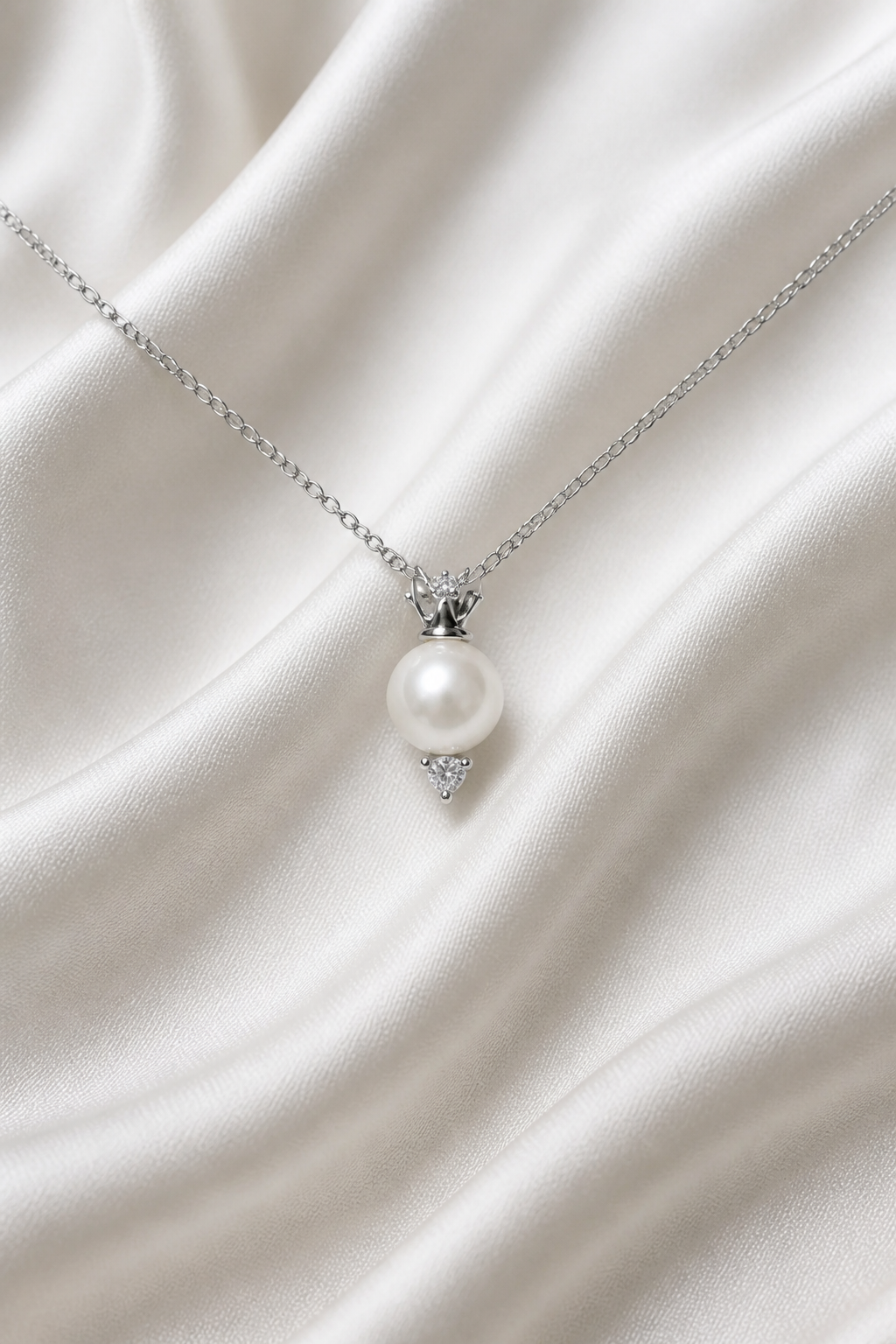 Enhance Your Look with Our Elegant Freshwater Pearl Silver Necklace
