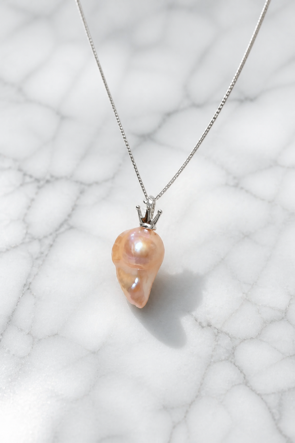 Baroque Pearl Sterling Silver Necklace: The Ultimate Everyday Elegance