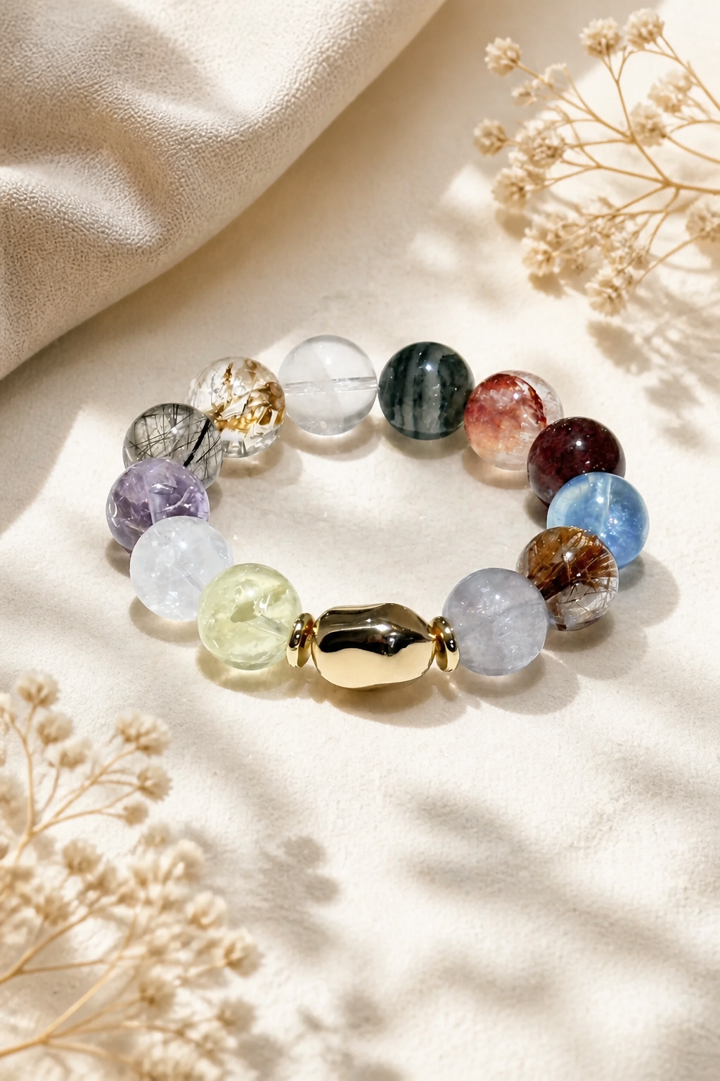 Elevate Your Spirit with the Multi-Crystal Energy Bracelet