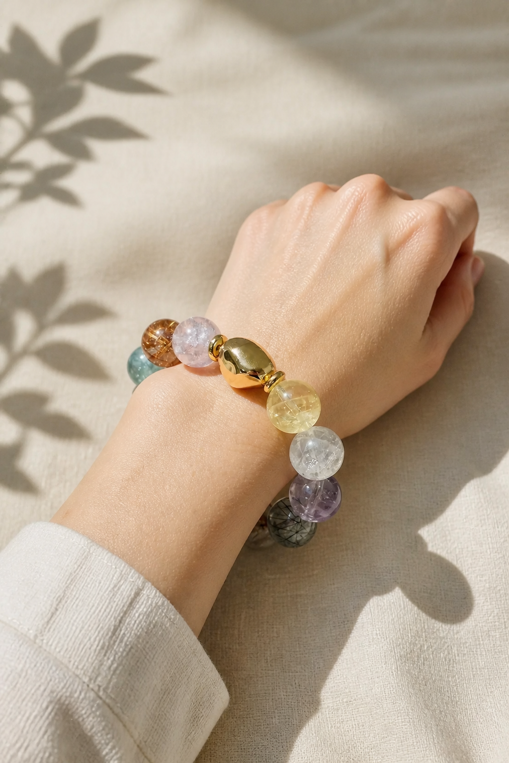 Elevate Your Spirit with the Multi-Crystal Energy Bracelet