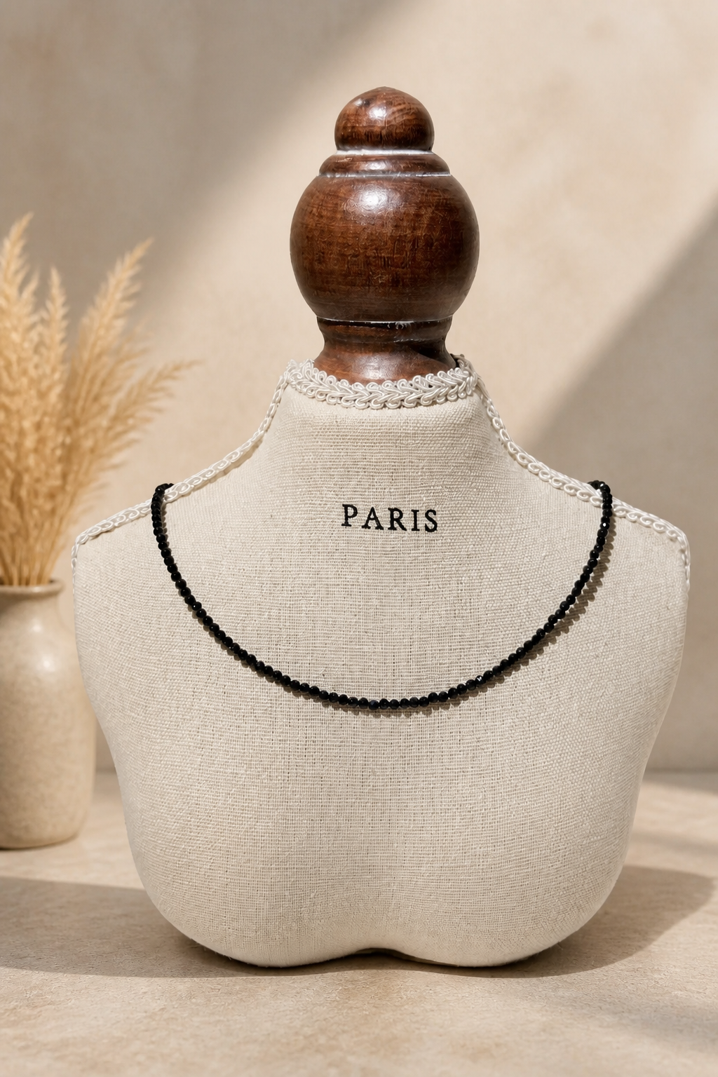 Inspirational Blue Sandstone Baby Necklace – Spark Confidence and Ambition