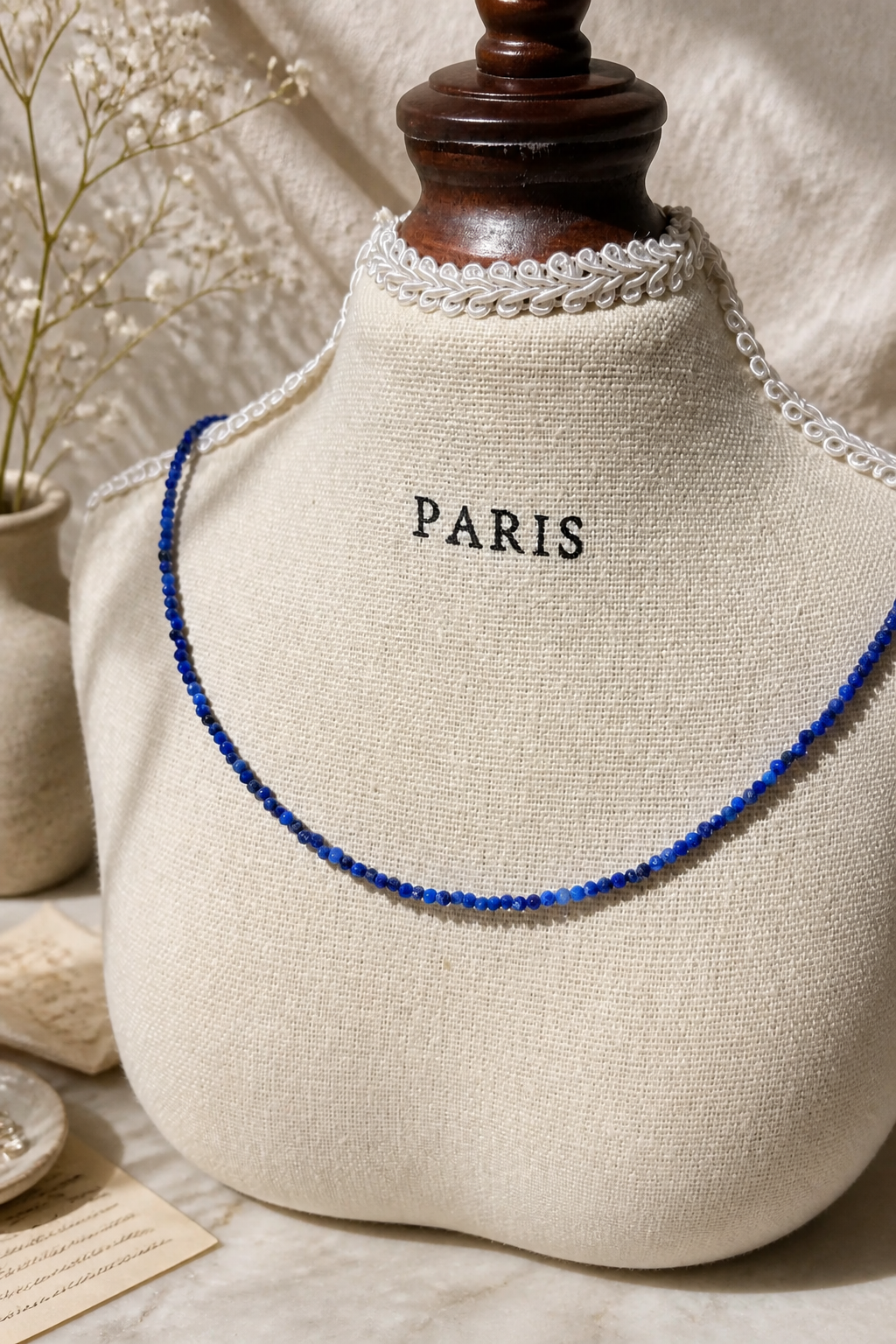 Lazurite Baby Necklace - Embrace Wisdom & Truth in Every Sparkle