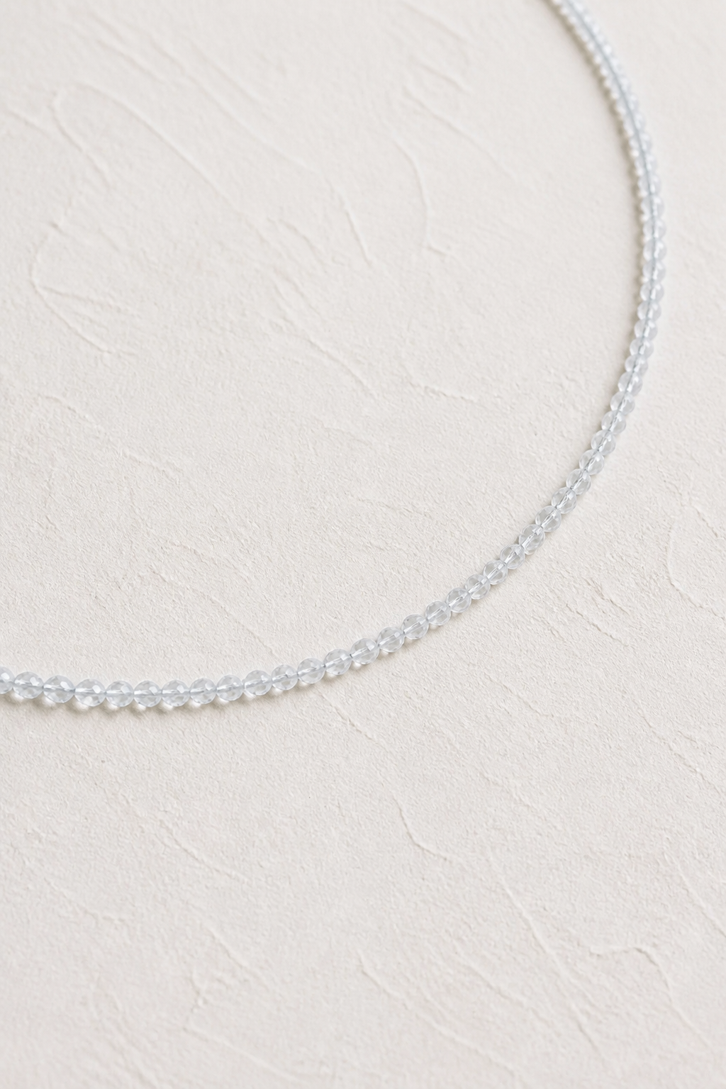 Crystal Clarity: Charming Clear Quartz Baby Necklace for Balance & Healing