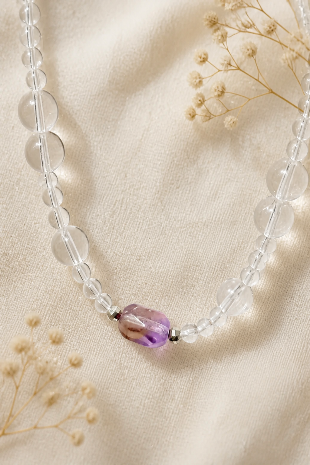 Enhance Your Spirit & Style with the Stunning Brazilian Ametrine Necklace
