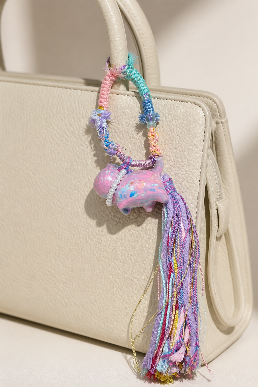 Handcrafted Lacquer Cat Pendant: A Touch of Artistry and Good Fortune