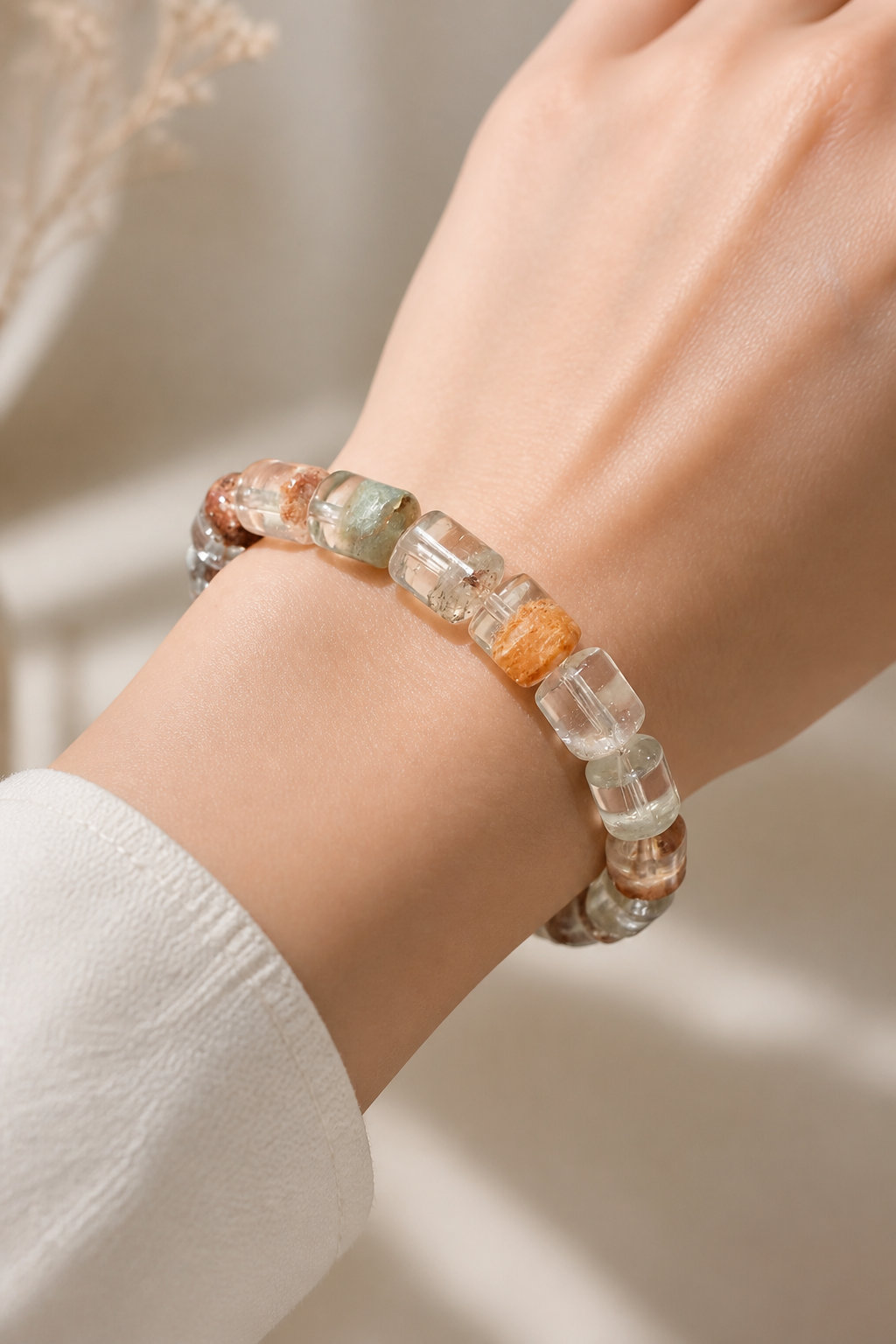 Four Seasons Phantom Quartz Bracelet