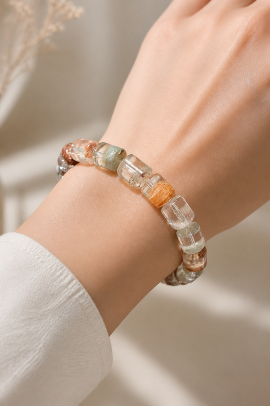 Four Seasons Phantom Quartz Bracelet