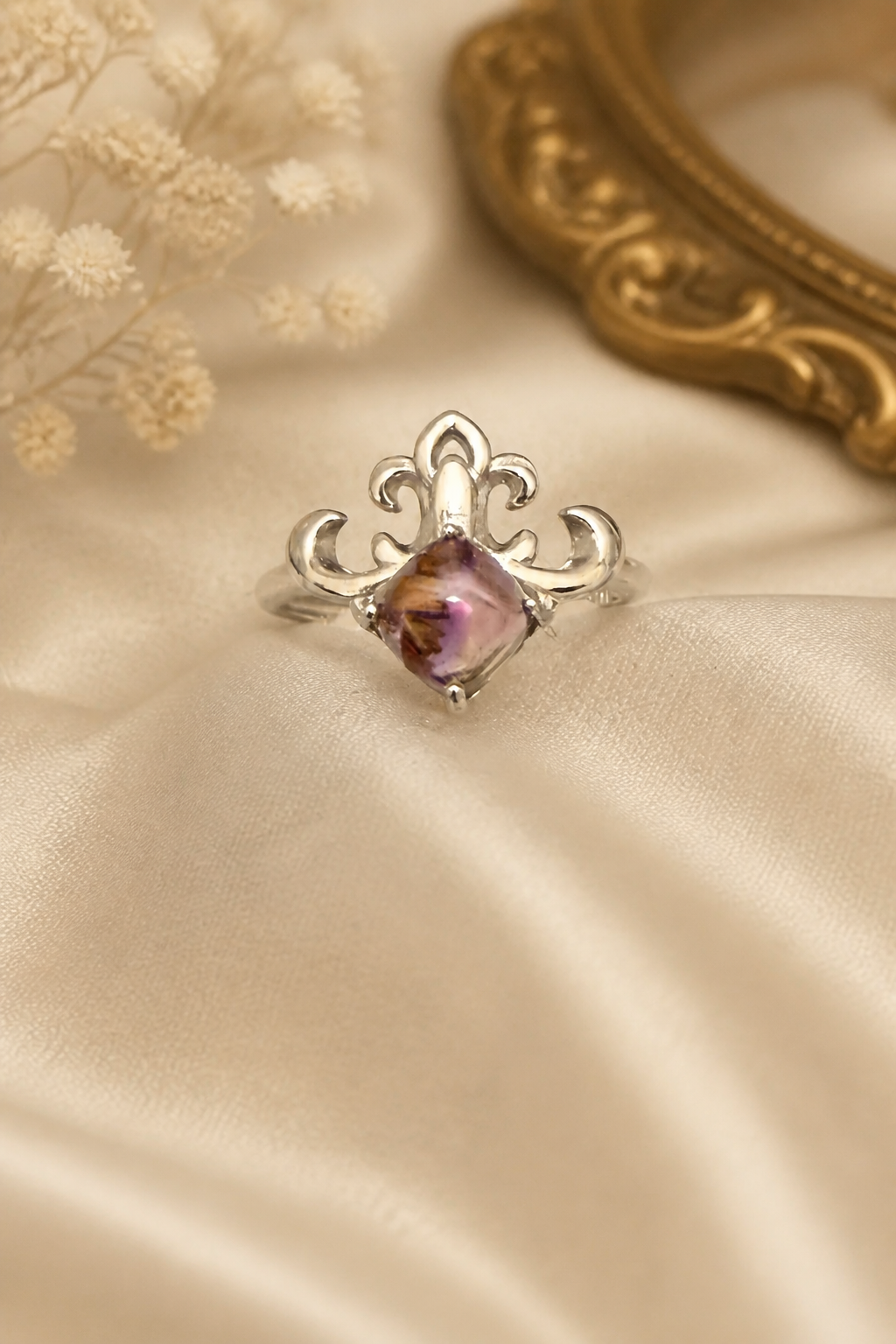 Aurora 23 Silver Ring