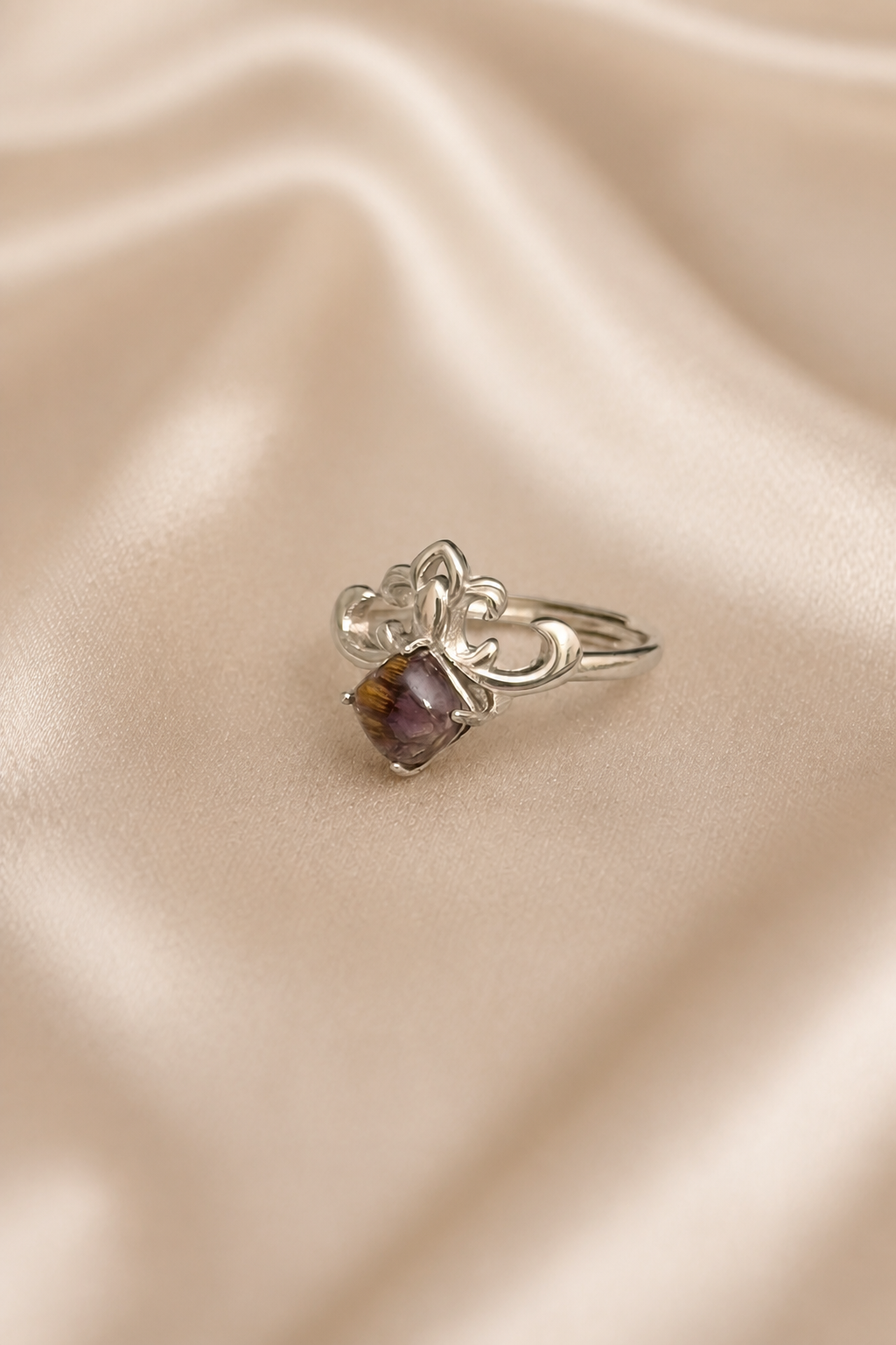 Aurora 23 Silver Ring