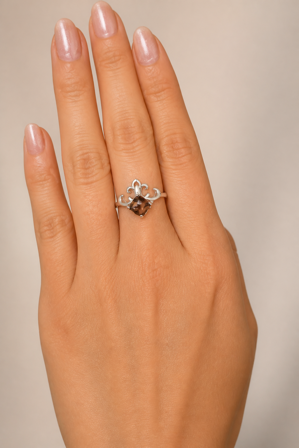 Aurora 23 Silver Ring