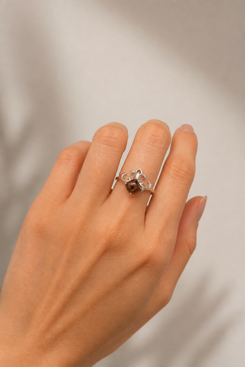 Aurora 23 Silver Ring