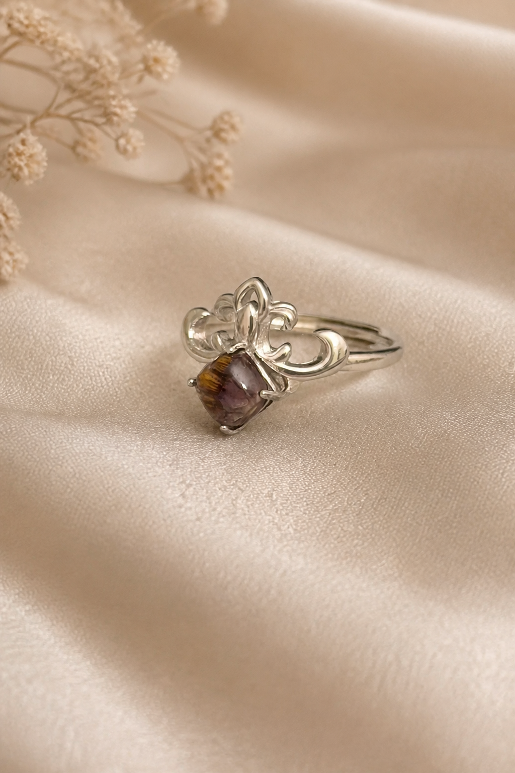 Aurora 23 Silver Ring