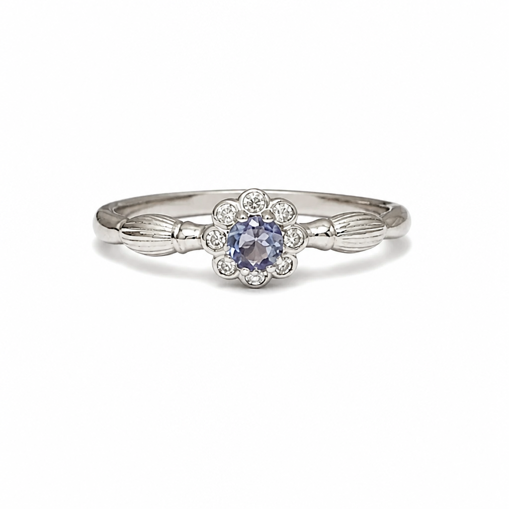 Ocean Star Tanzanite Ring