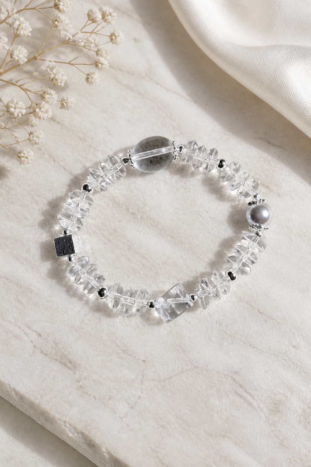 Clear Quartz Energy Bracelet