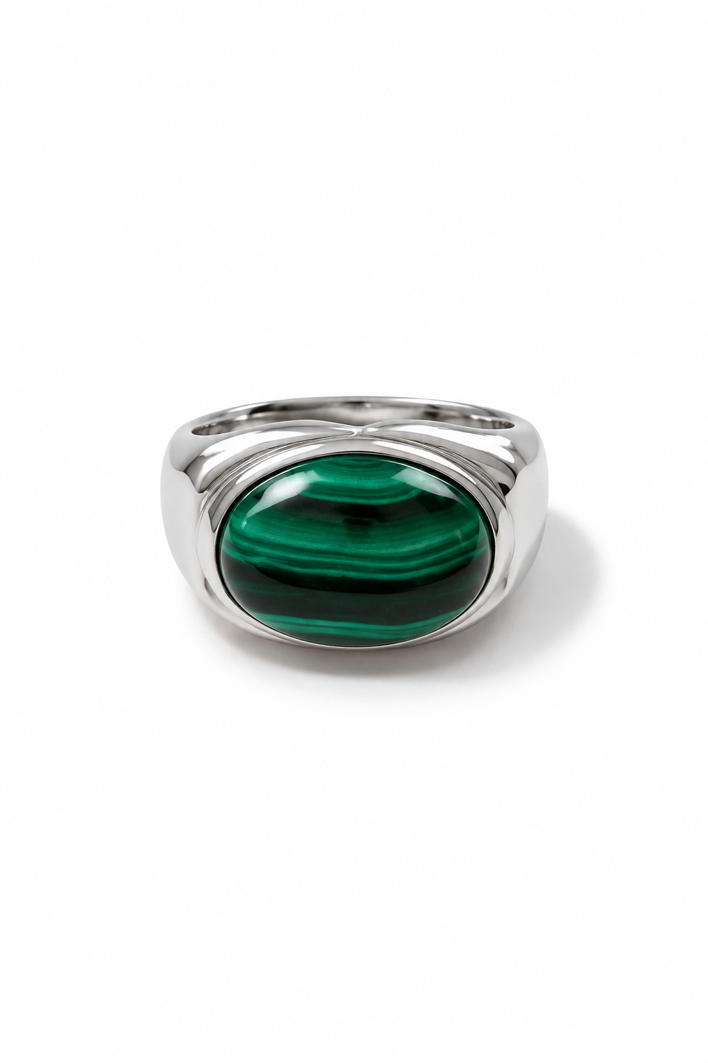 Malachite S925 Silver Ring