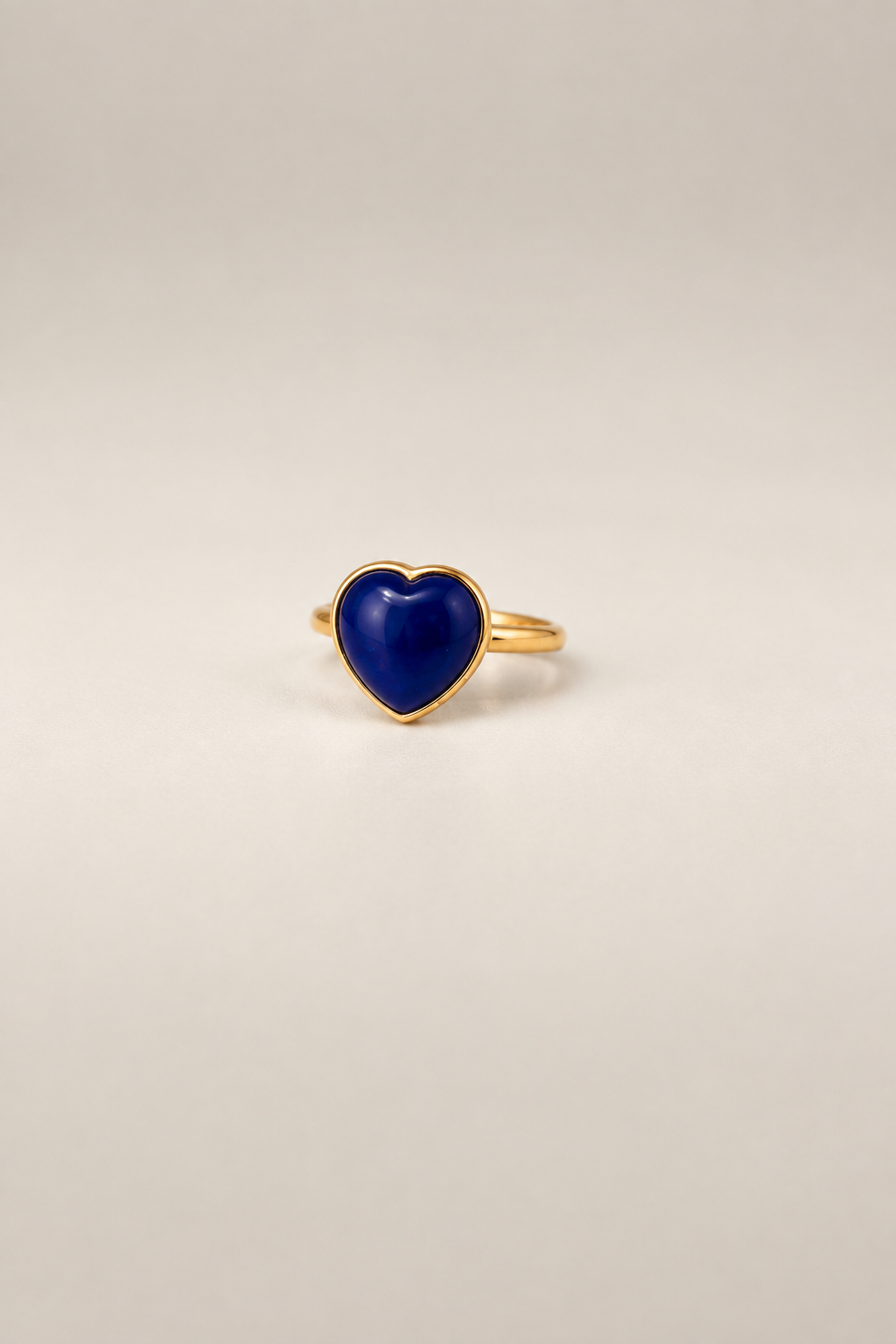 Lapis Lazuli Heart Ring
