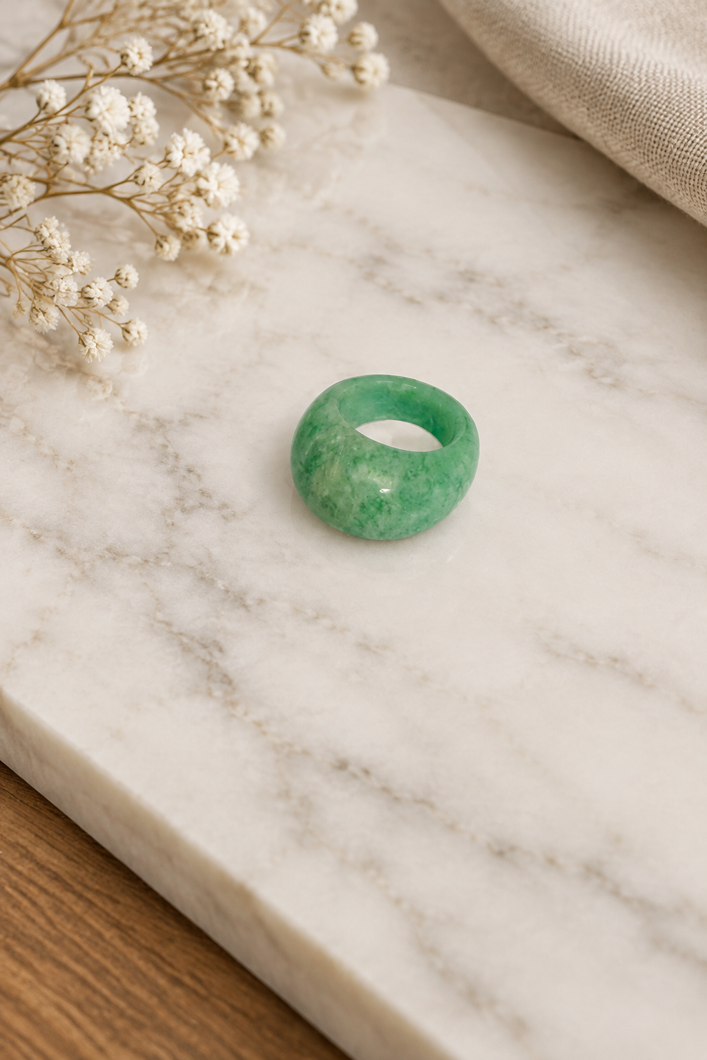 Amazonite Statement Ring