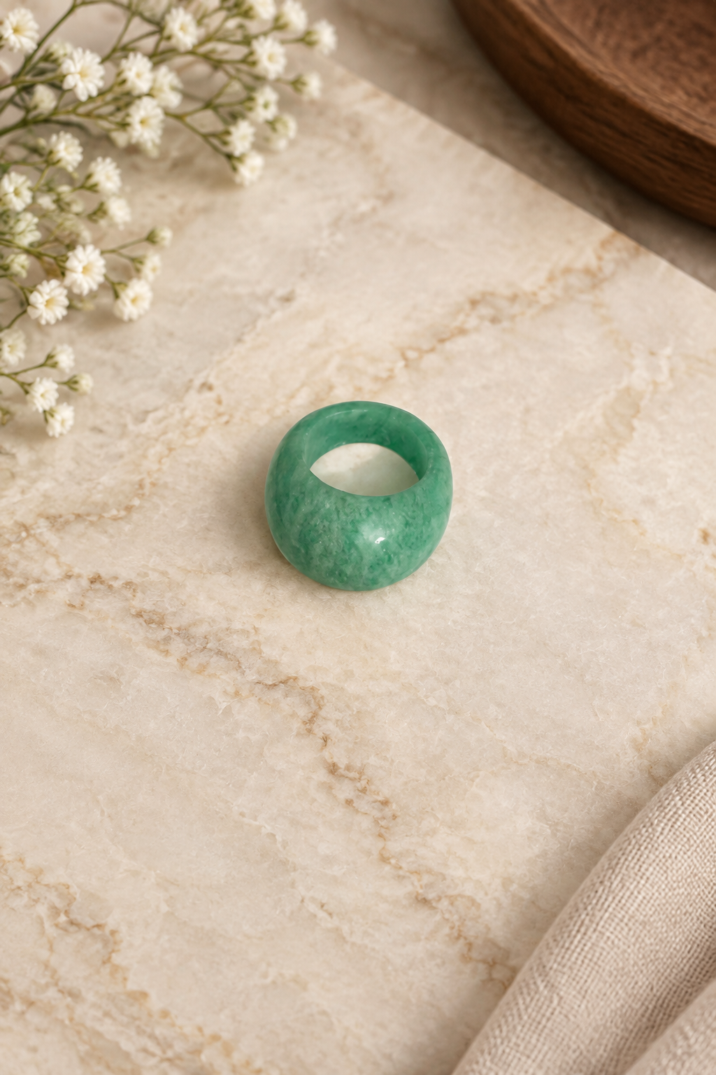 Amazonite Statement Ring