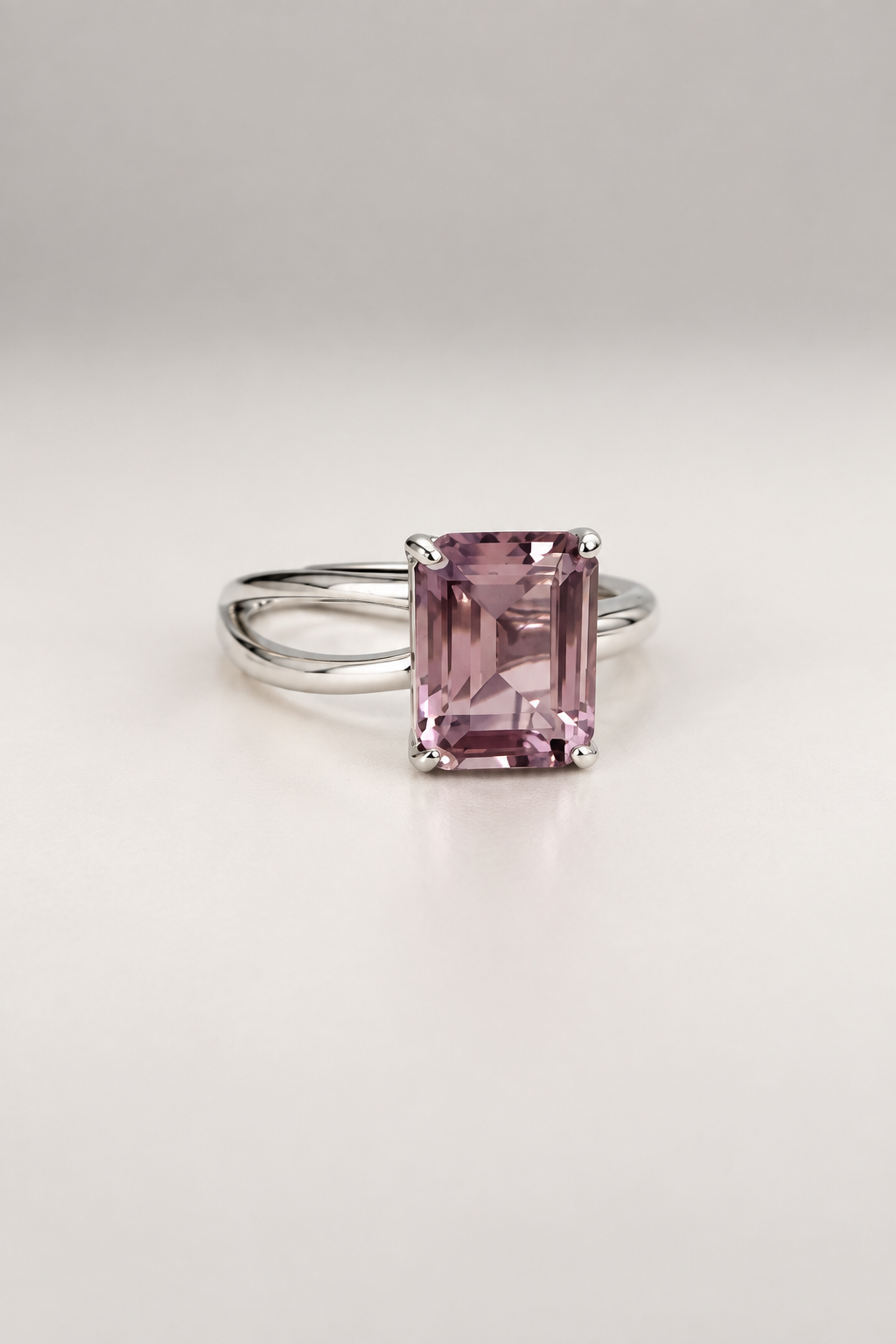Amethyst S925 Adjustable Ring