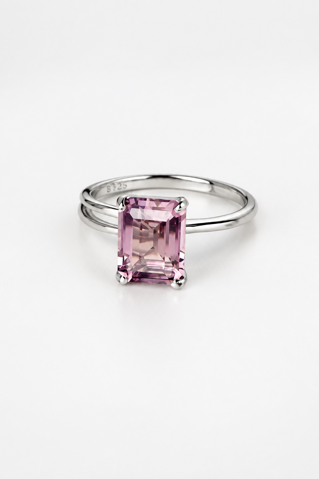 Amethyst S925 Adjustable Ring