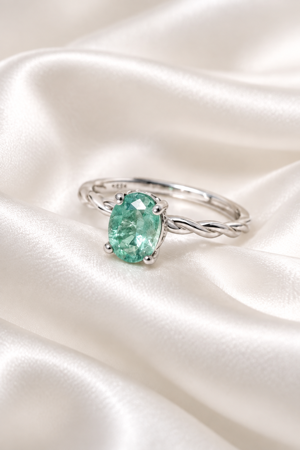 Emerald Vine Adjustable Ring