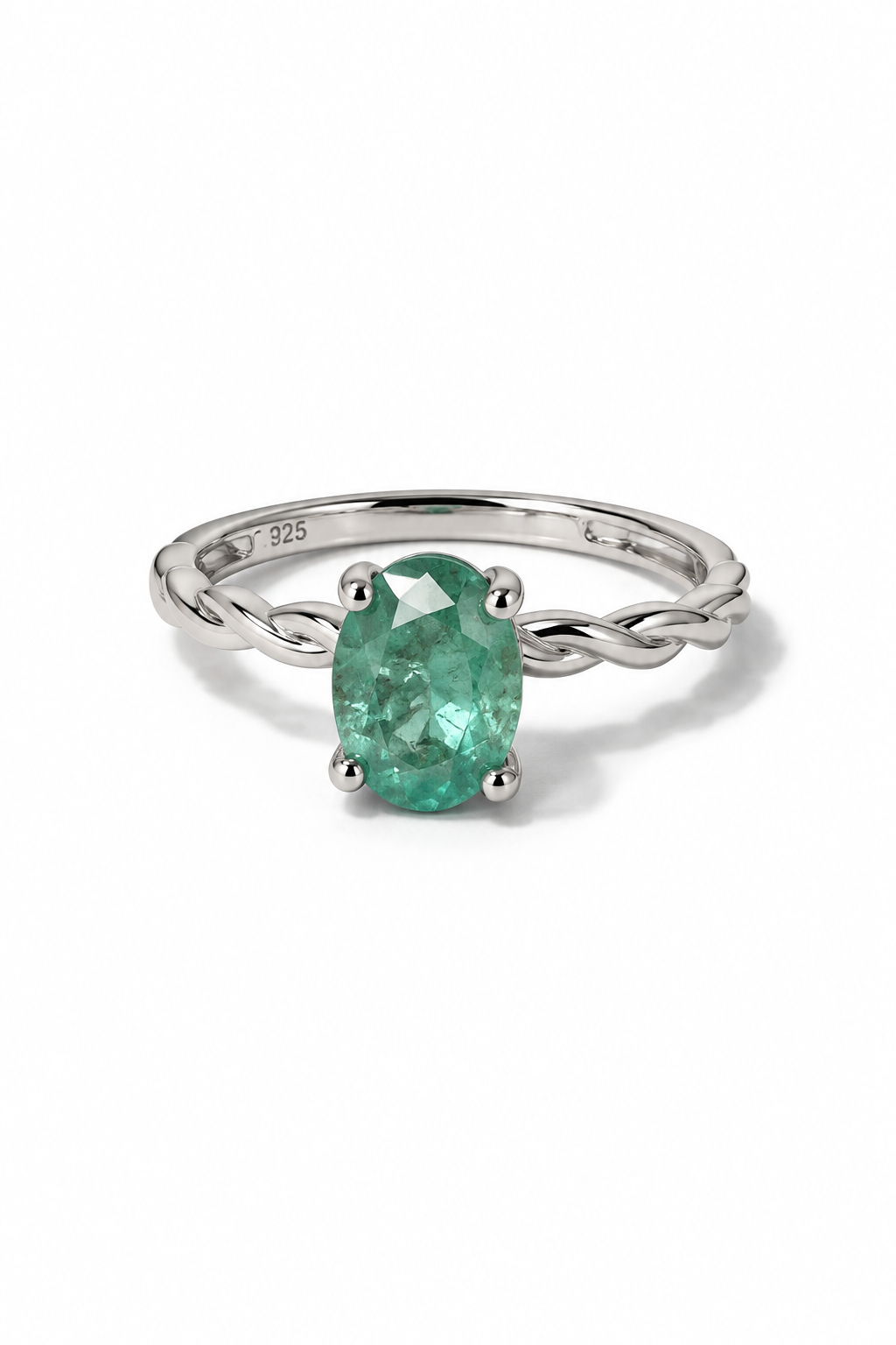 Emerald Vine Adjustable Ring