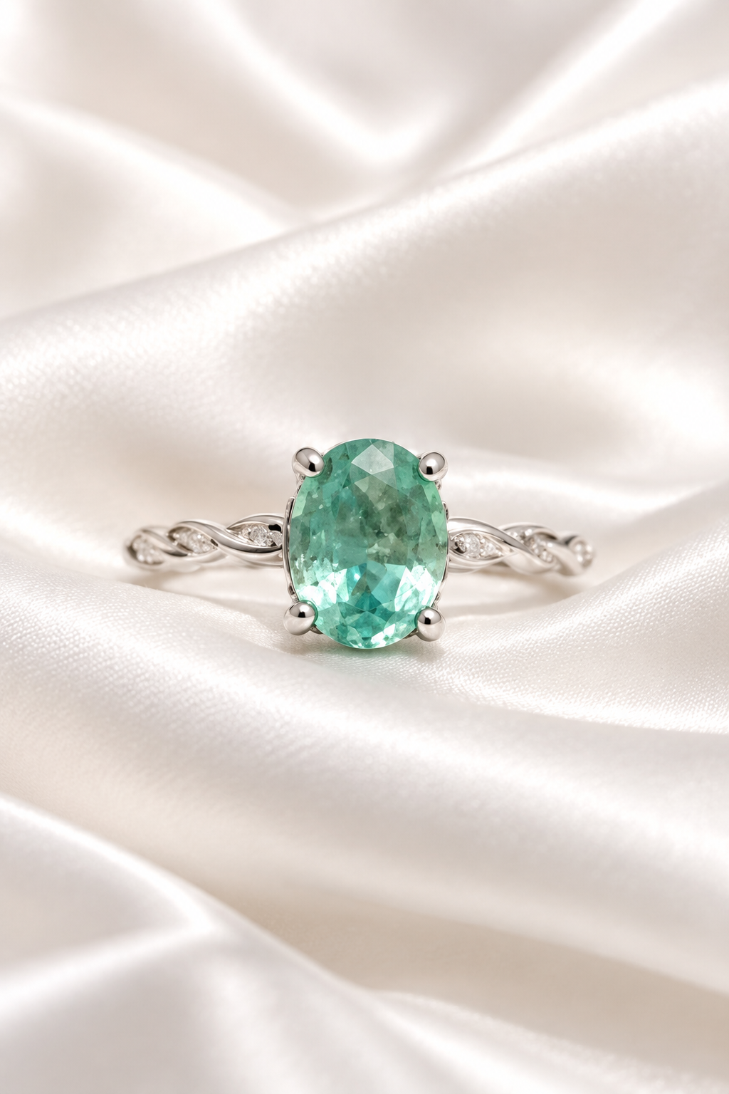 Emerald Vine Adjustable Ring
